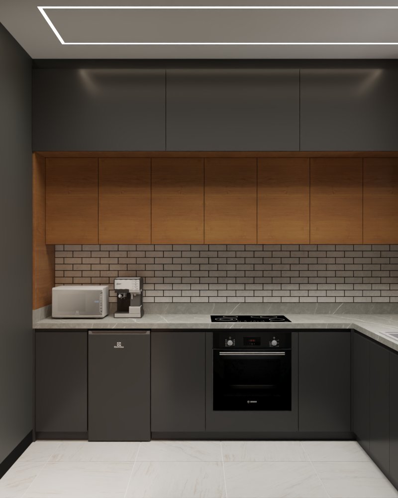 Office interior design detail